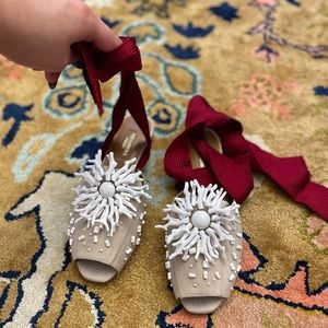 Woman’s aquazzura flats